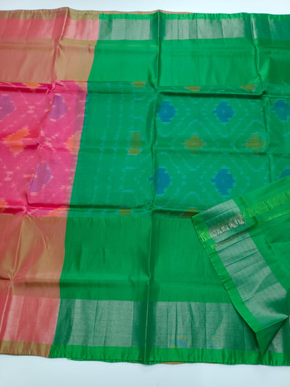 FANCY SOFT SILK SAREE - B S CHANNABASAPPA & SONS