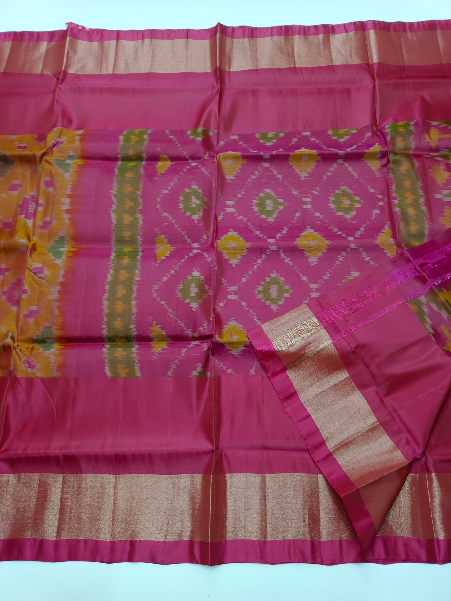 FANCY SOFT SILK SAREE - B S CHANNABASAPPA & SONS
