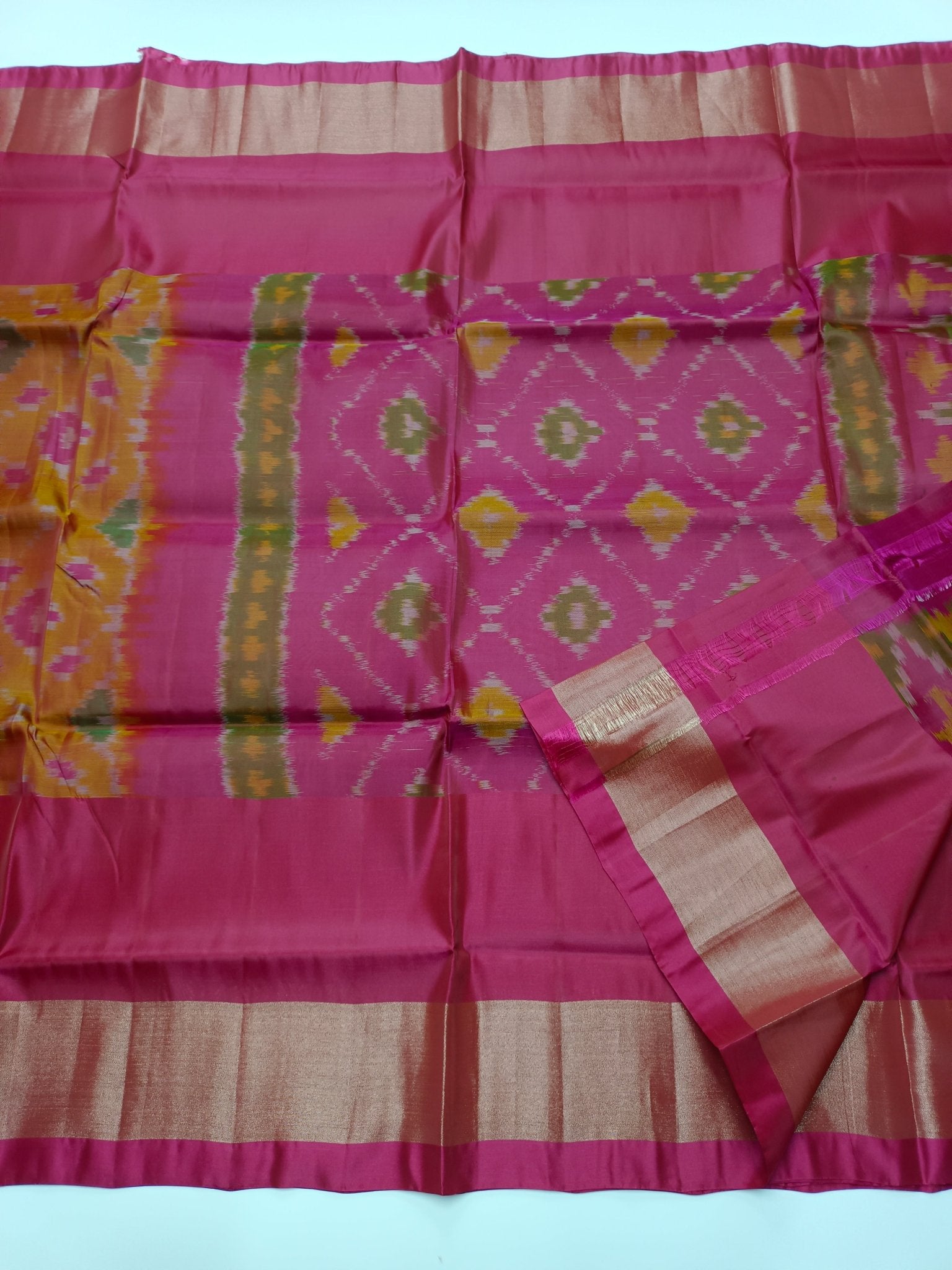 FANCY SOFT SILK SAREE - B S CHANNABASAPPA & SONS