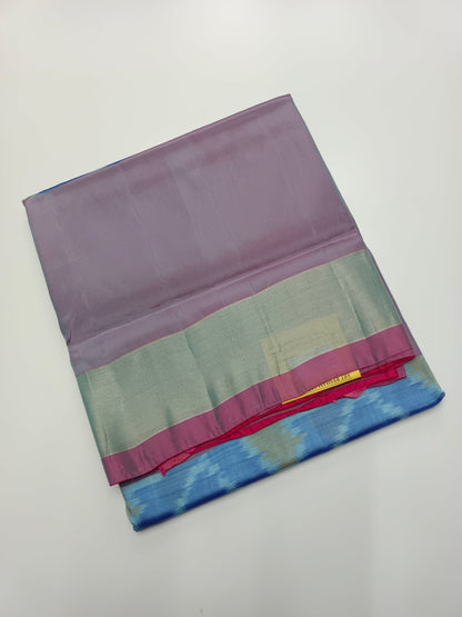 FANCY SOFT SILK SAREE - B S CHANNABASAPPA & SONS