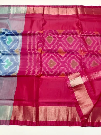 FANCY SOFT SILK SAREE - B S CHANNABASAPPA & SONS