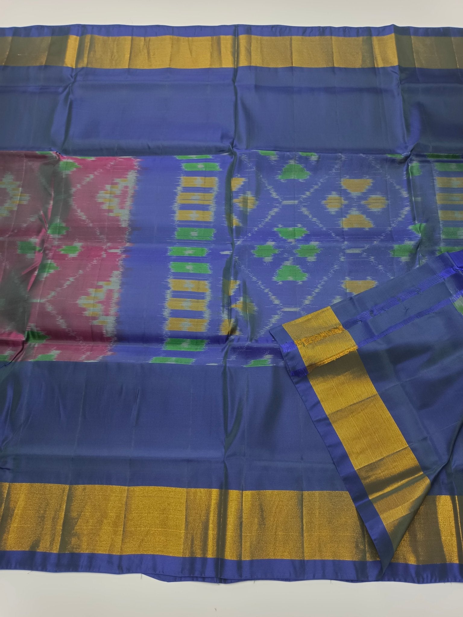 FANCY SOFT SILK SAREE - B S CHANNABASAPPA & SONS