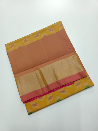 FANCY SOFT SILK SAREE - B S CHANNABASAPPA & SONS