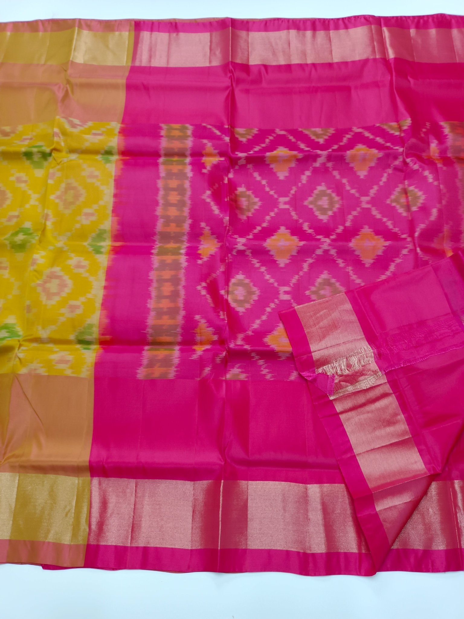 FANCY SOFT SILK SAREE - B S CHANNABASAPPA & SONS