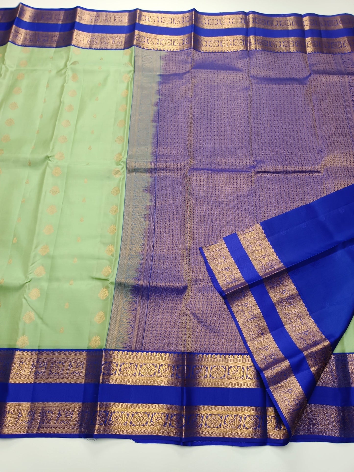 KANCHIPURAM PURE SILK SAREE - B S CHANNABASAPPA & SONS