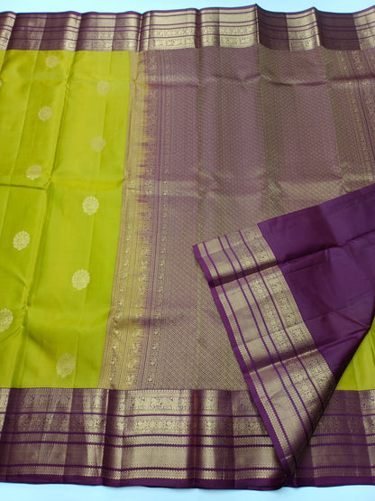 KANCHIPURAM PURE SILK SAREE - B S CHANNABASAPPA & SONS