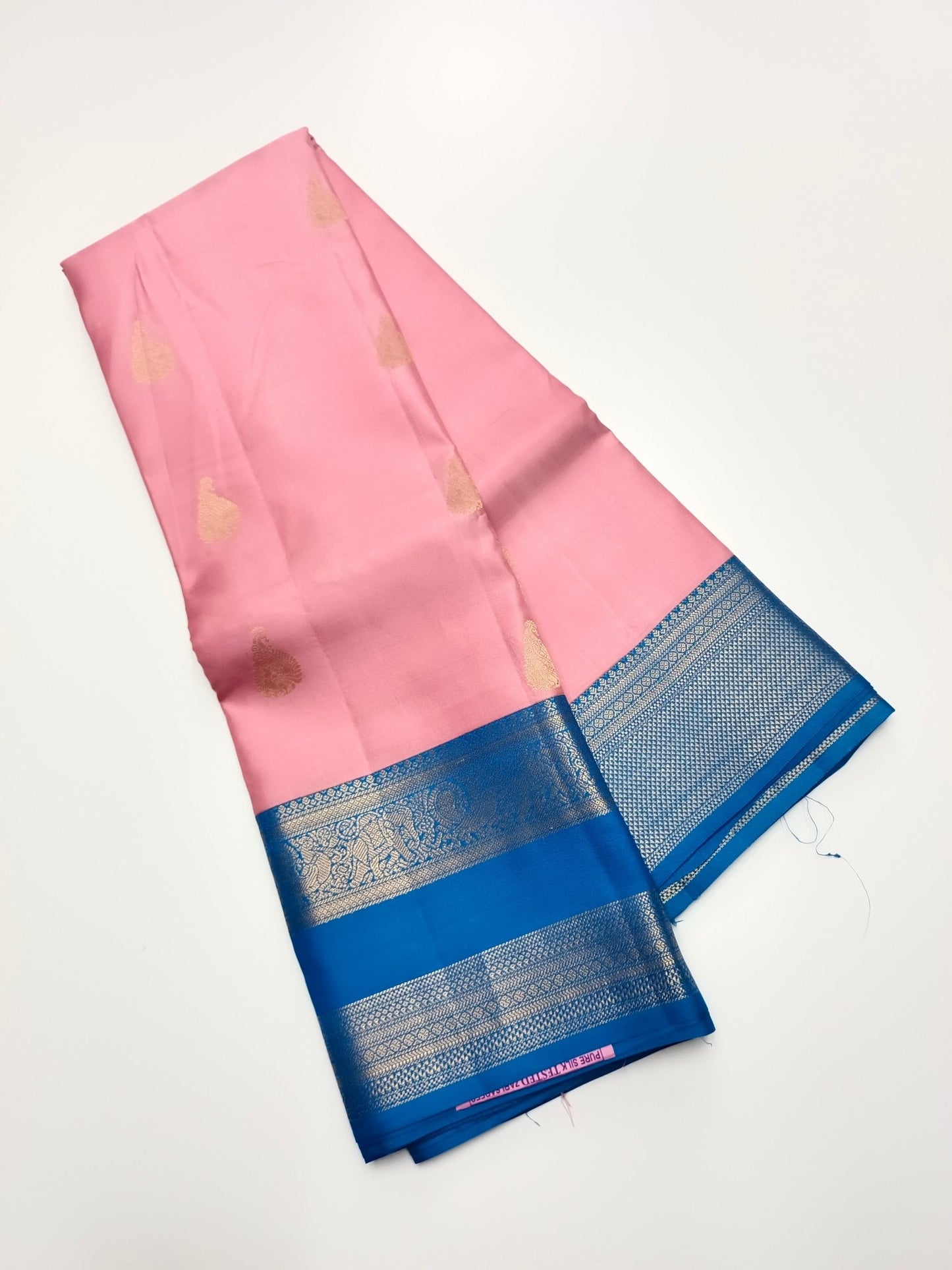 KANCHIPURAM PURE SILK SAREE - B S CHANNABASAPPA & SONS