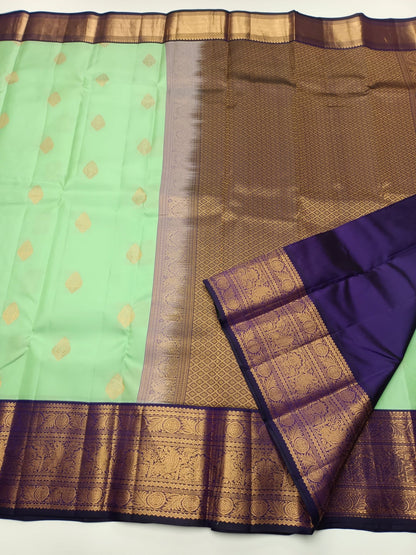 KANCHIPURAM PURE SILK SAREE - B S CHANNABASAPPA & SONS