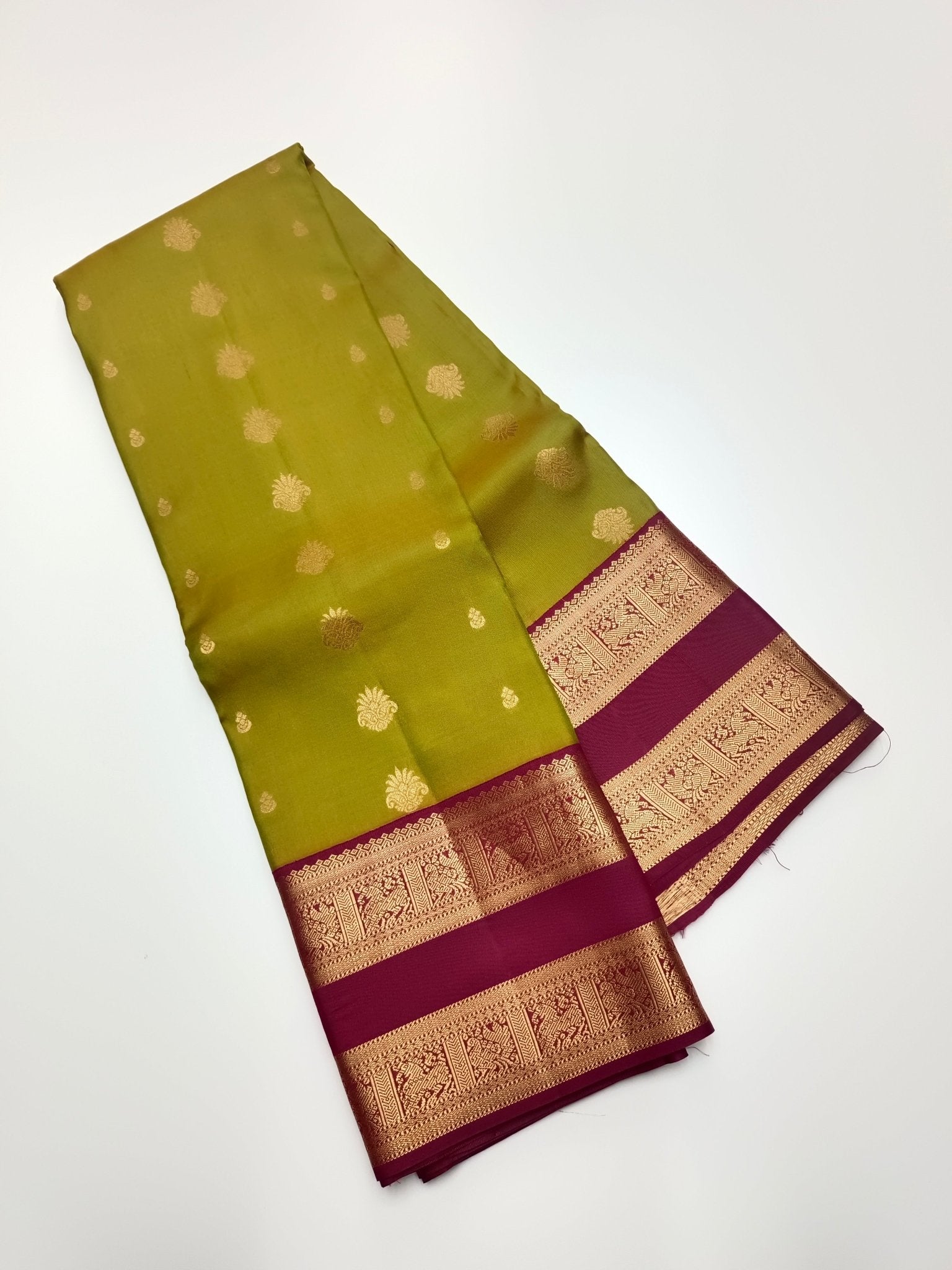 KANCHIPURAM PURE SILK SAREE - B S CHANNABASAPPA & SONS