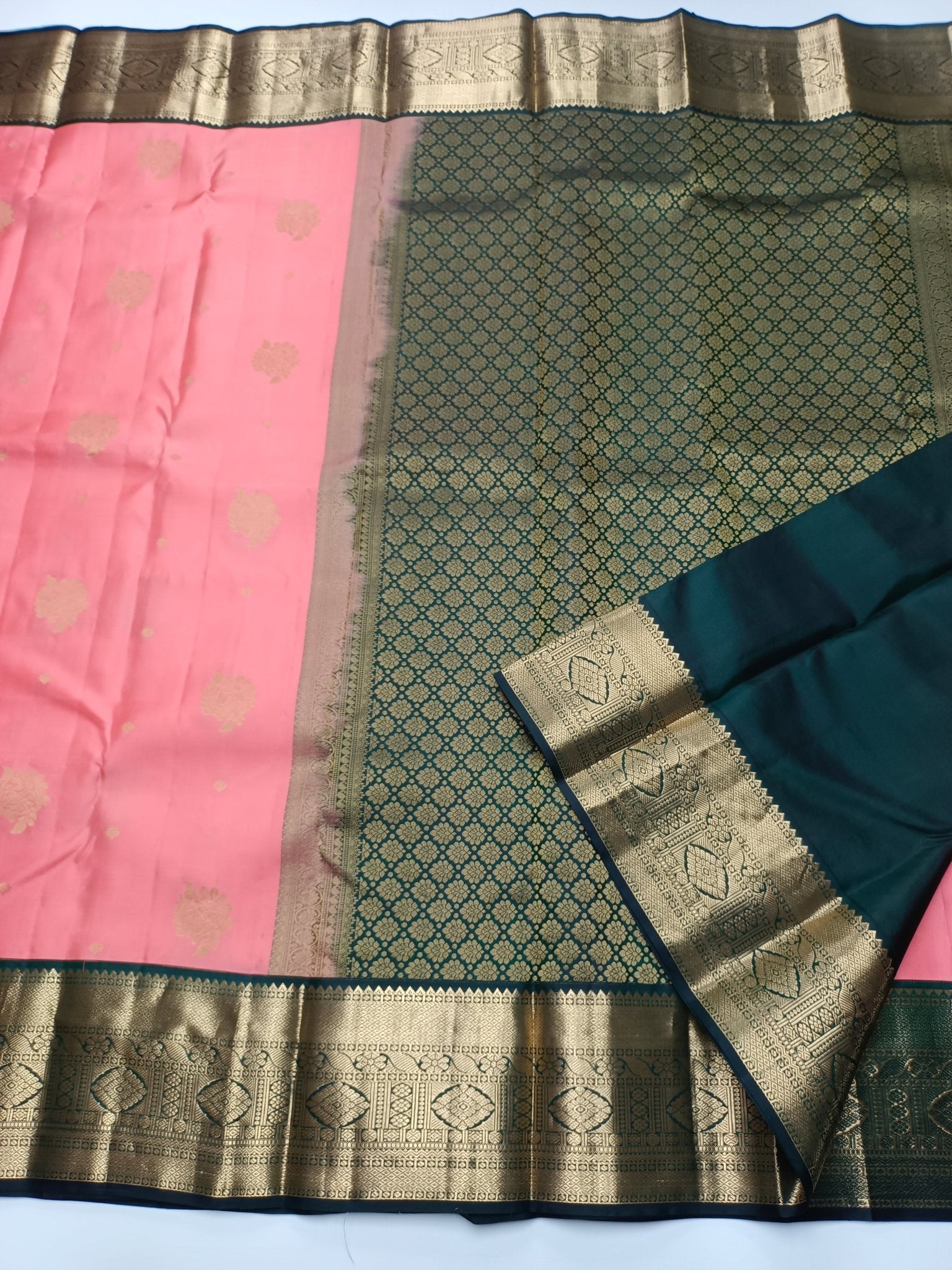 KANCHIPURAM PURE SILK SAREE - B S CHANNABASAPPA & SONS