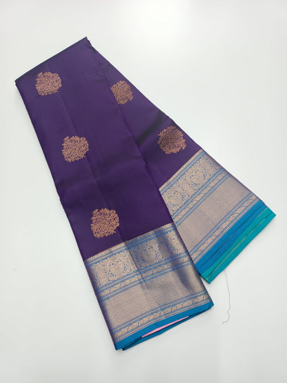 KANCHIPURAM PURE SILK SAREE - B S CHANNABASAPPA & SONS