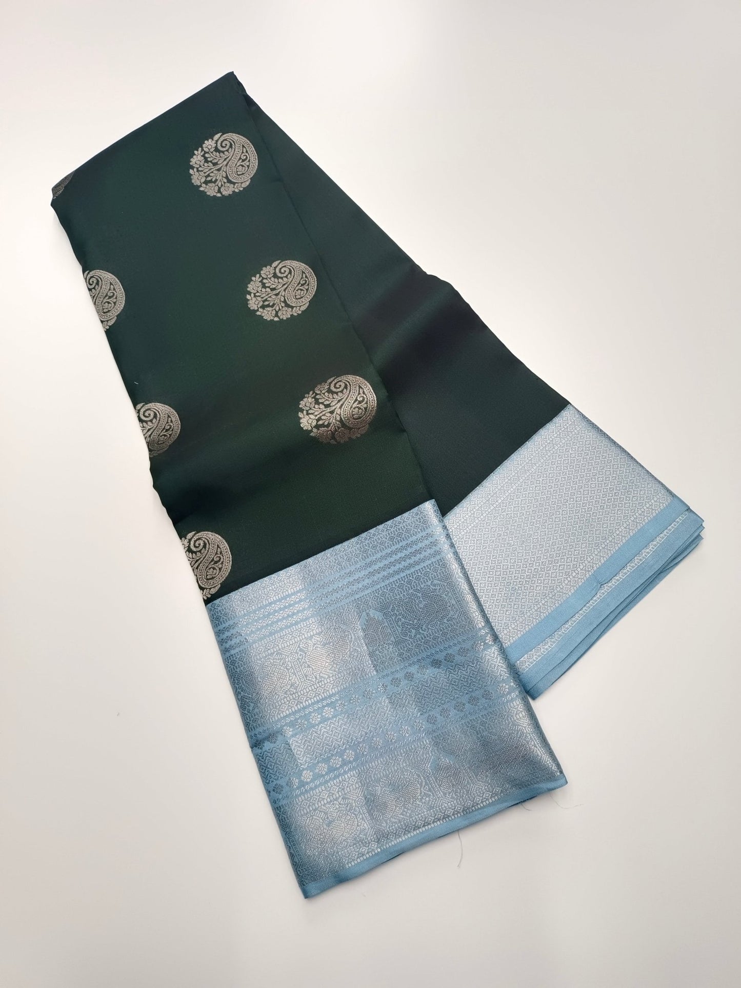 KANCHIPURAM PURE SILK SAREE - B S CHANNABASAPPA & SONS