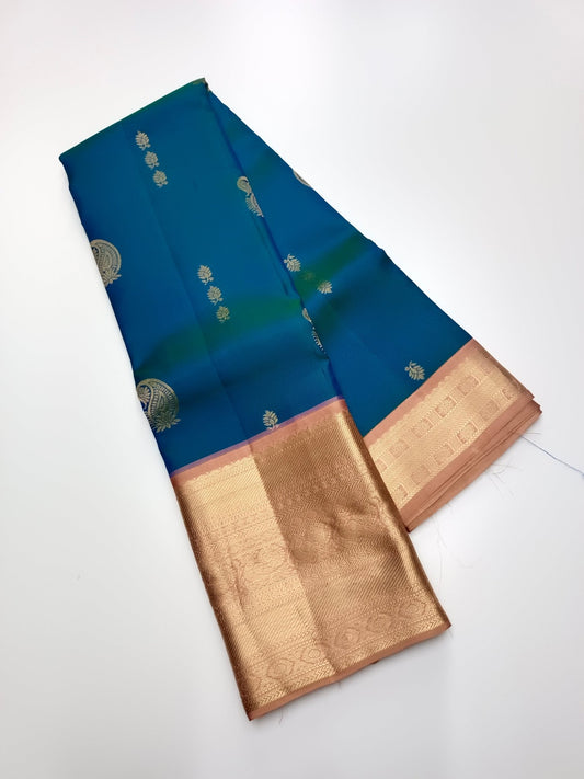 KANCHIPURAM PURE SILK SAREE - B S CHANNABASAPPA & SONS