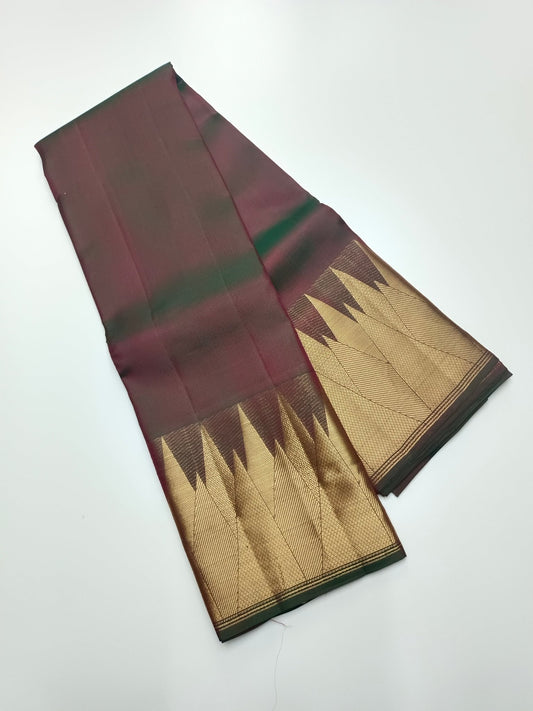 KANCHIPURAM PURE SILK SAREE - B S CHANNABASAPPA & SONS