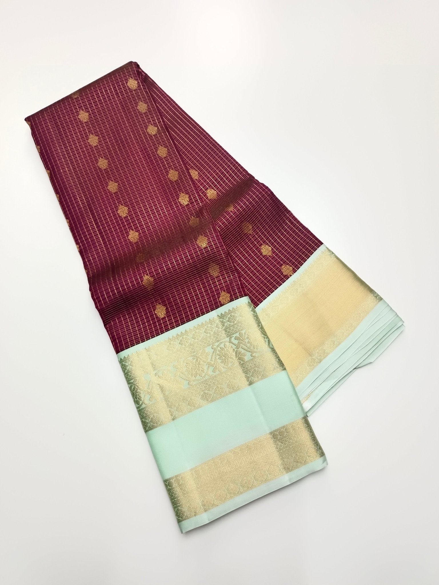 KANCHIPURAM PURE SILK SAREE - B S CHANNABASAPPA & SONS