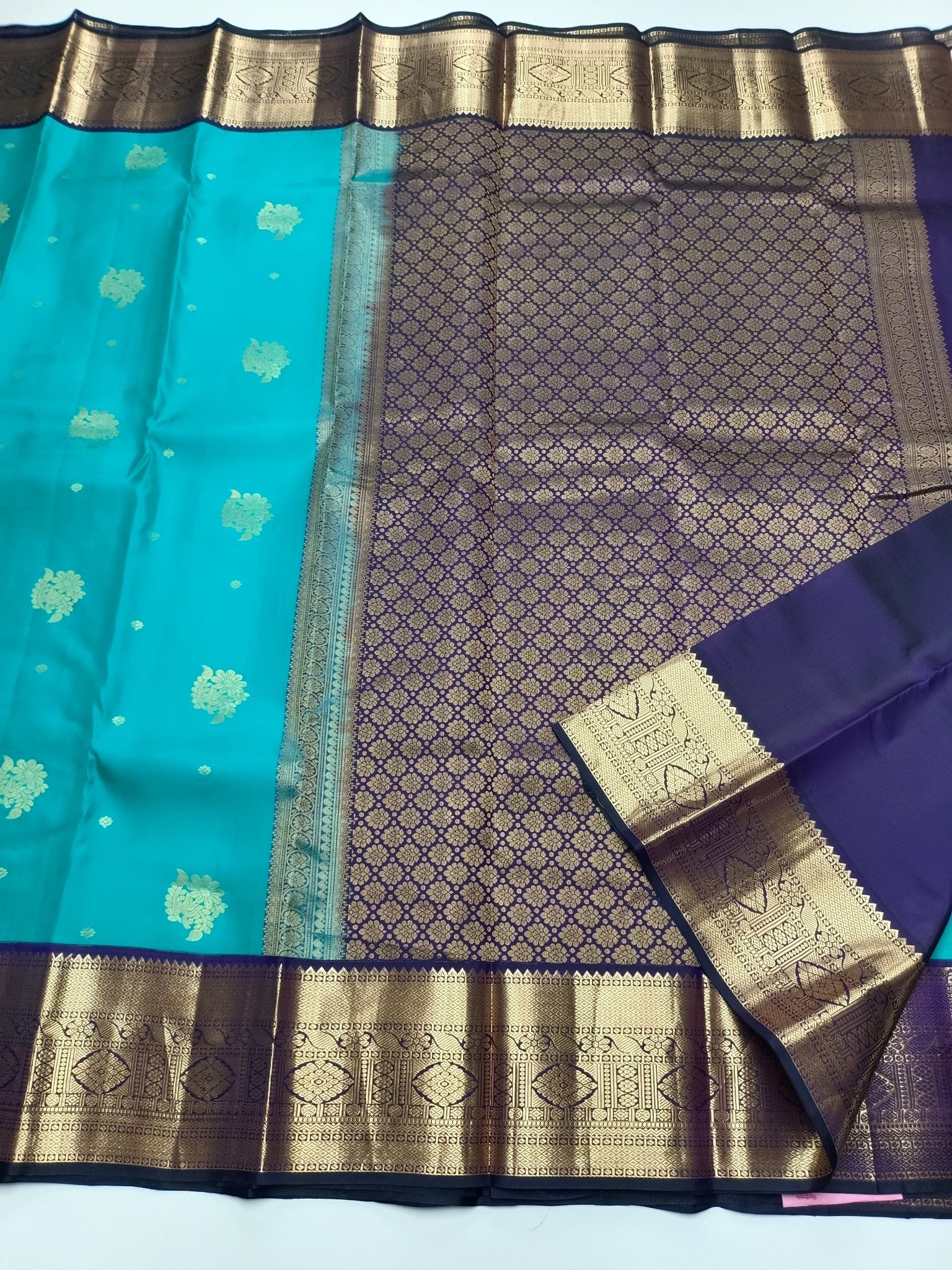 KANCHIPURAM PURE SILK SAREE - B S CHANNABASAPPA & SONS