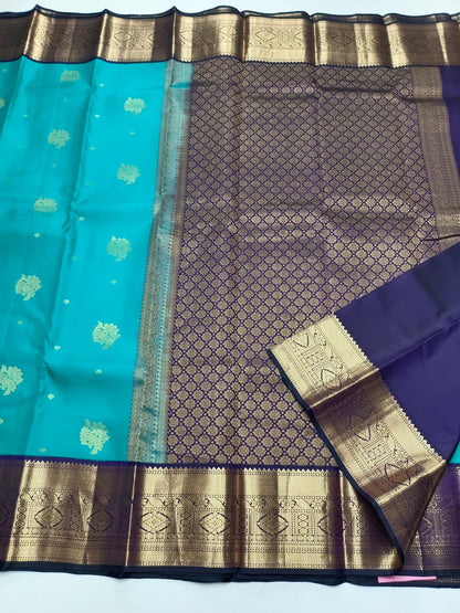 KANCHIPURAM PURE SILK SAREE - B S CHANNABASAPPA & SONS