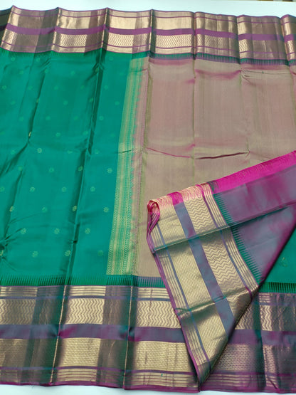 KANCHIPURAM PURE SILK SAREE - B S CHANNABASAPPA & SONS