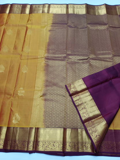 KANCHIPURAM PURE SILK SAREE - B S CHANNABASAPPA & SONS