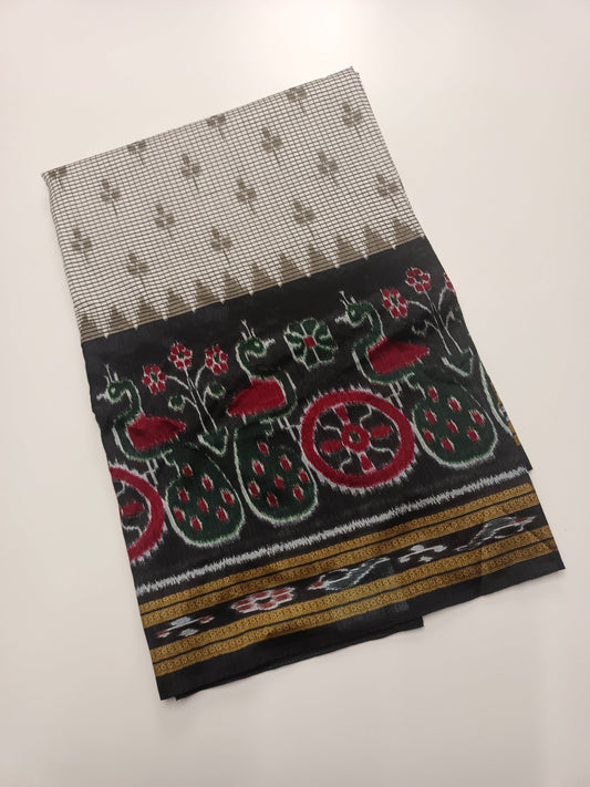 FANCY CHANDERI SILK SAREE - B S CHANNABASAPPA & SONS