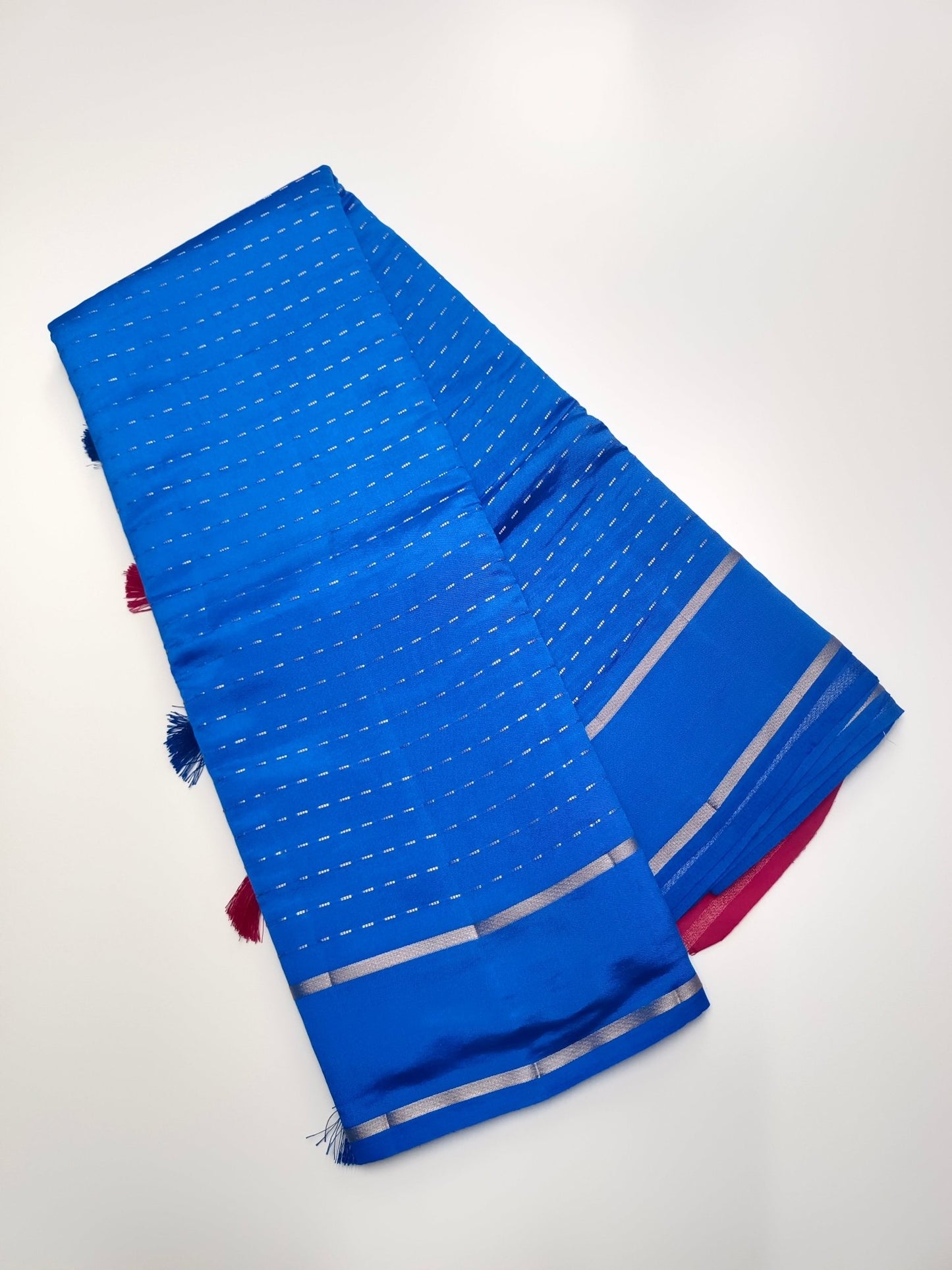 SEMI CREPE SILK SAREE - B S CHANNABASAPPA & SONS