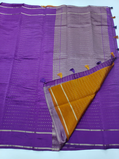 SEMI CREPE SILK SAREE - B S CHANNABASAPPA & SONS