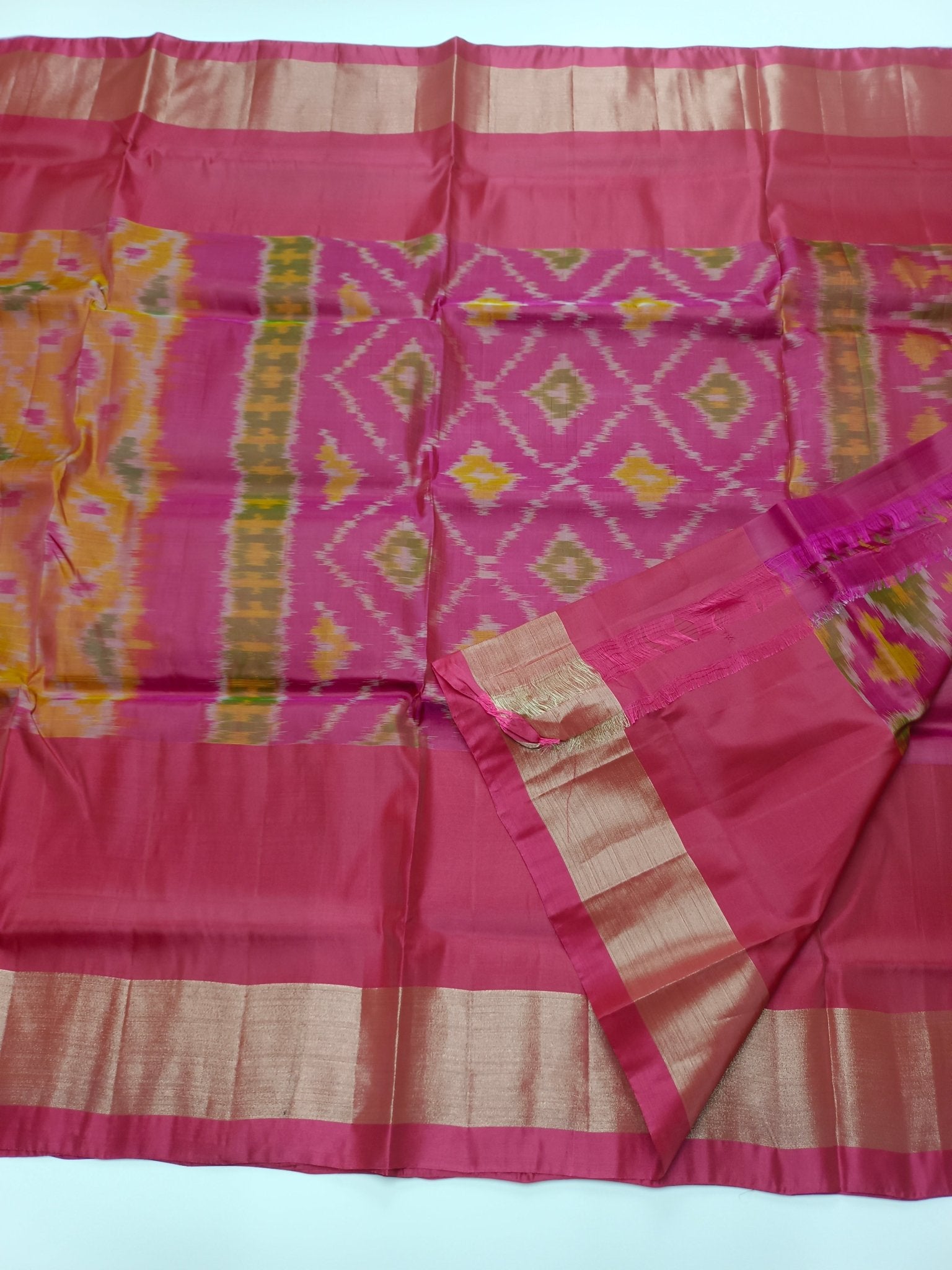 FANCY SOFT SILK SAREE - B S CHANNABASAPPA & SONS