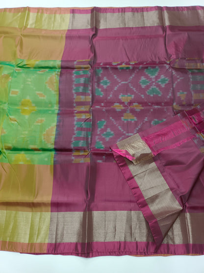 FANCY SOFT SILK SAREE - B S CHANNABASAPPA & SONS