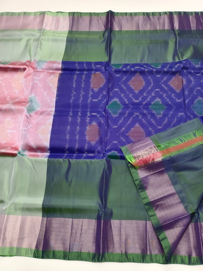 FANCY SOFT SILK SAREE - B S CHANNABASAPPA & SONS