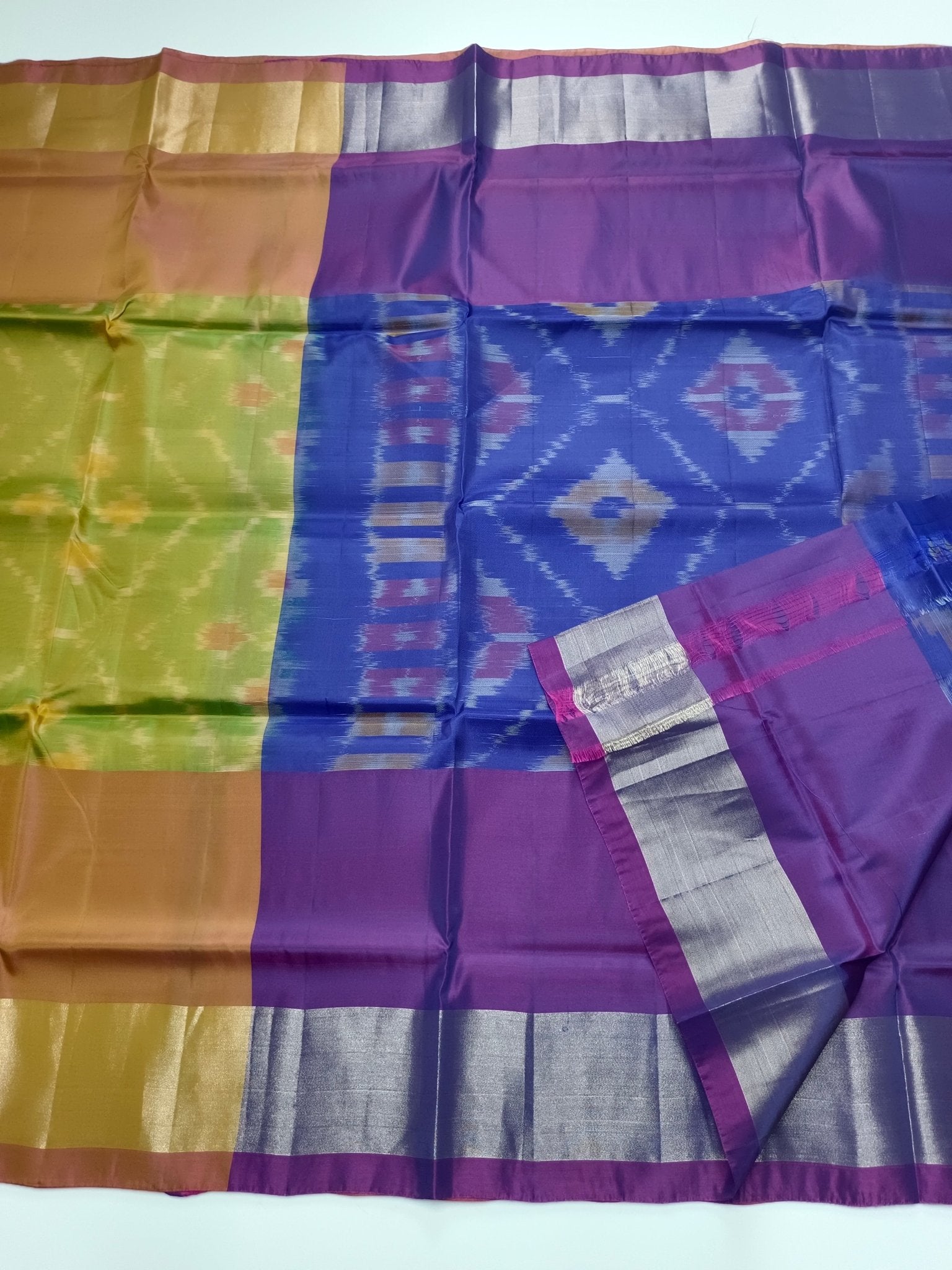 FANCY SOFT SILK SAREE - B S CHANNABASAPPA & SONS