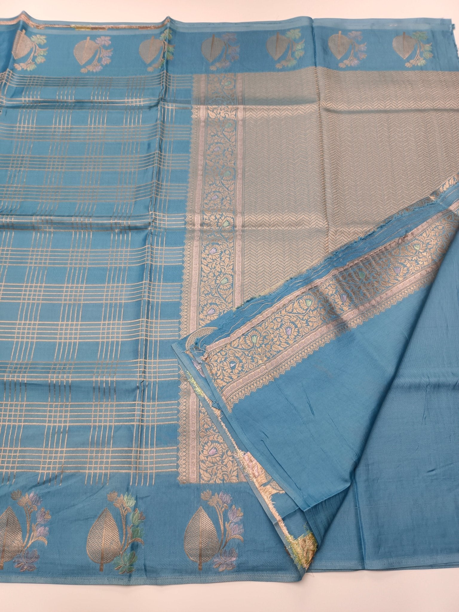 SEMI CREPE SILK SAREE - B S CHANNABASAPPA & SONS