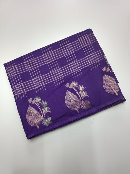 SEMI CREPE SILK SAREE - B S CHANNABASAPPA & SONS