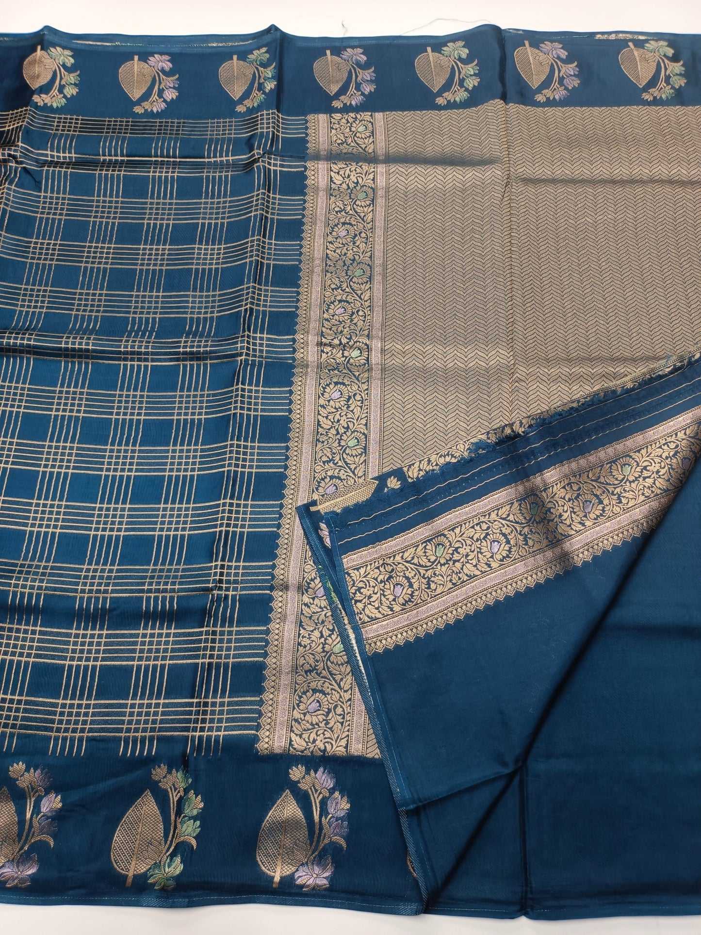 SEMI CREPE SILK SAREE - B S CHANNABASAPPA & SONS
