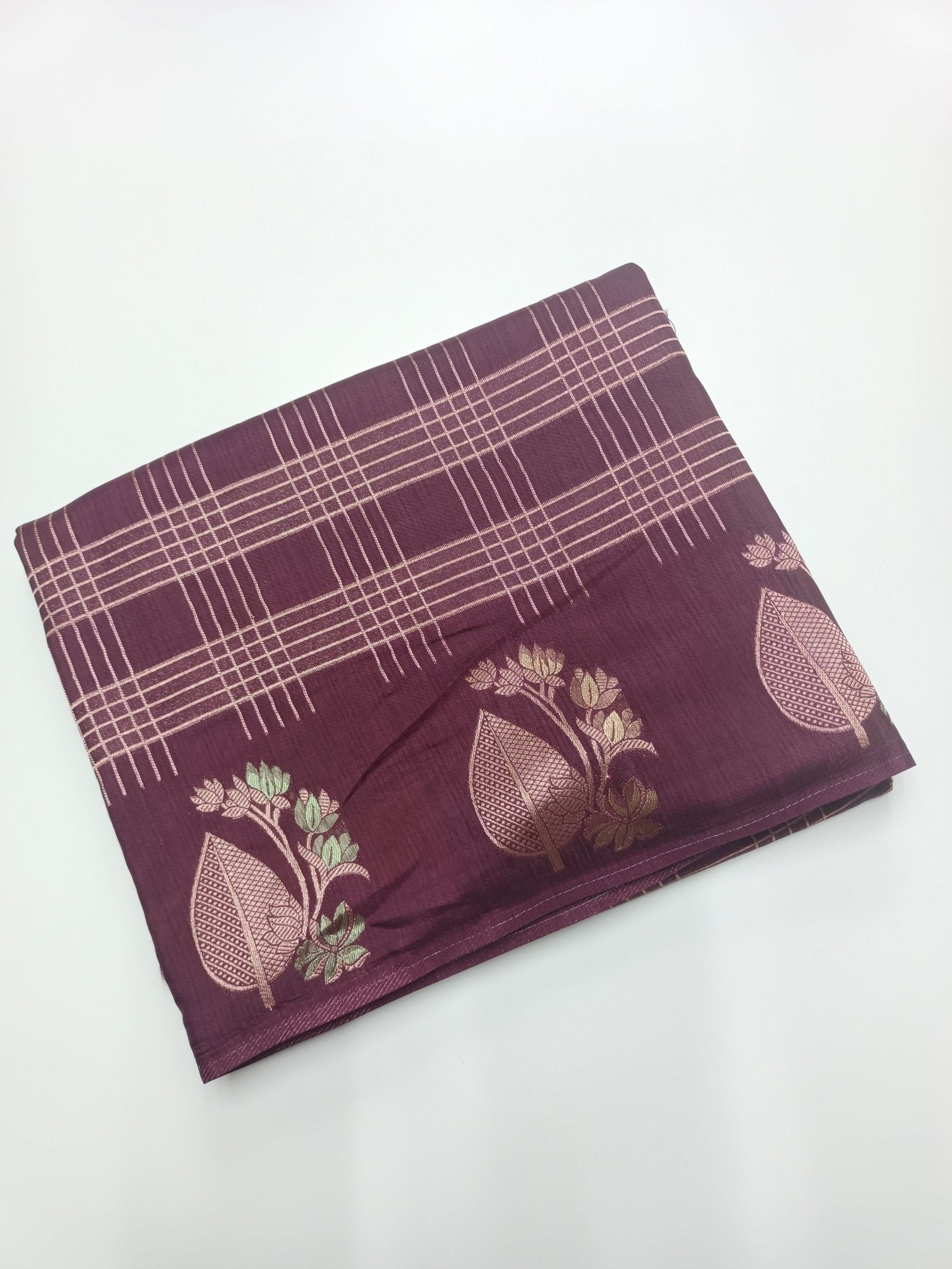 SEMI CREPE SILK SAREE - B S CHANNABASAPPA & SONS