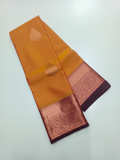 KANCHIPURAM SEMI SILK SAREE - B S CHANNABASAPPA & SONS