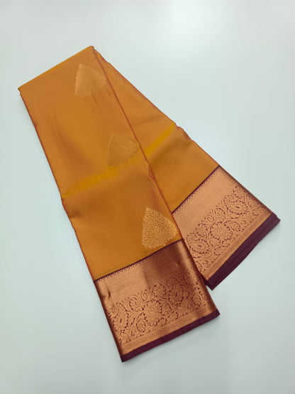 KANCHIPURAM SEMI SILK SAREE - B S CHANNABASAPPA & SONS