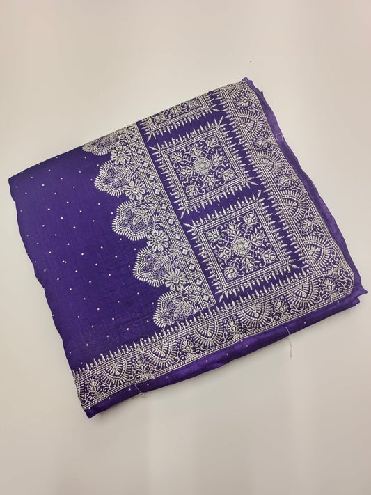 FANCY WORK SAREE - B S CHANNABASAPPA & SONS