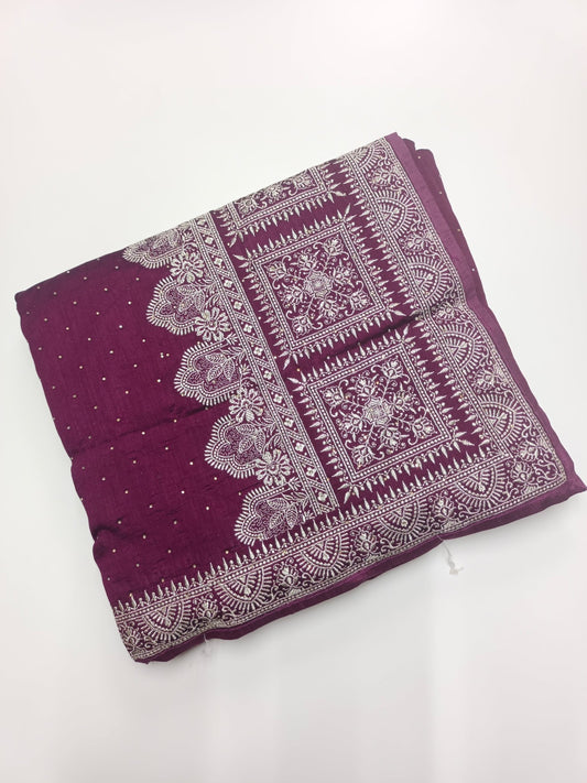 FANCY WORK SAREE - B S CHANNABASAPPA & SONS