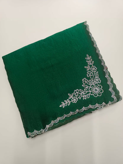SOFT ZIMMY CHOO FANDY CHIFFON SAREE - B S CHANNABASAPPA & SONS