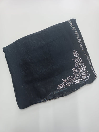 SOFT ZIMMY CHOO FANDY CHIFFON SAREE - B S CHANNABASAPPA & SONS