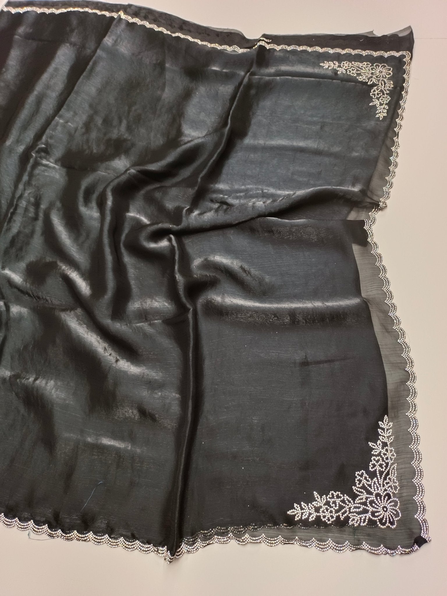 SOFT ZIMMY CHOO FANDY CHIFFON SAREE - B S CHANNABASAPPA & SONS