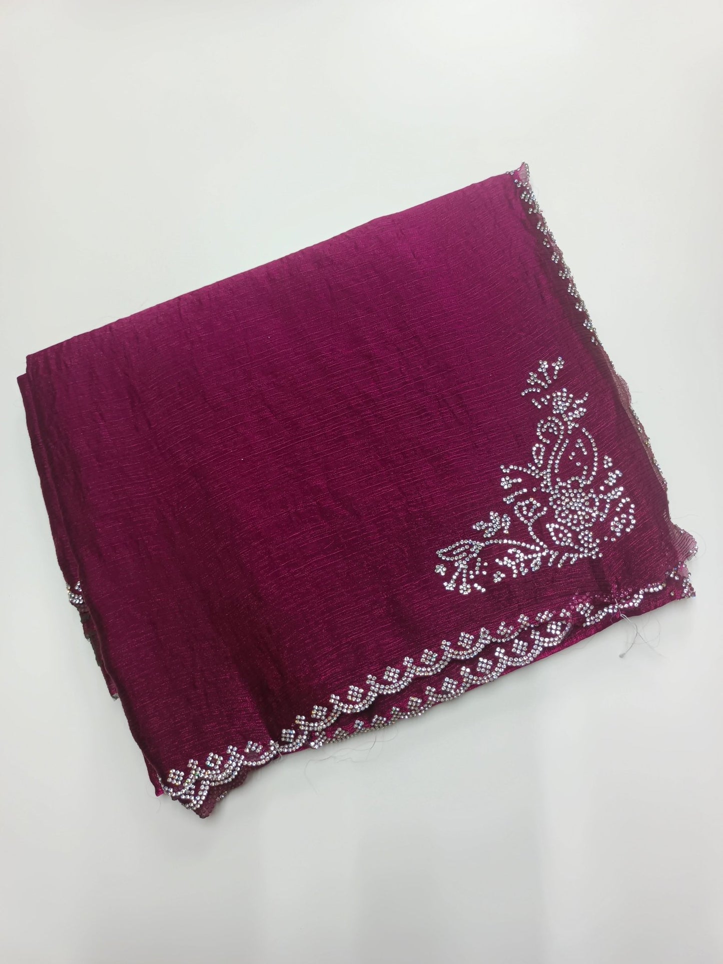 SOFT ZIMMY CHOO FANDY CHIFFON SAREE - B S CHANNABASAPPA & SONS