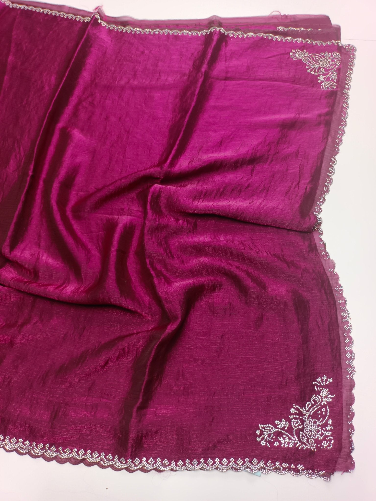 SOFT ZIMMY CHOO FANDY CHIFFON SAREE - B S CHANNABASAPPA & SONS