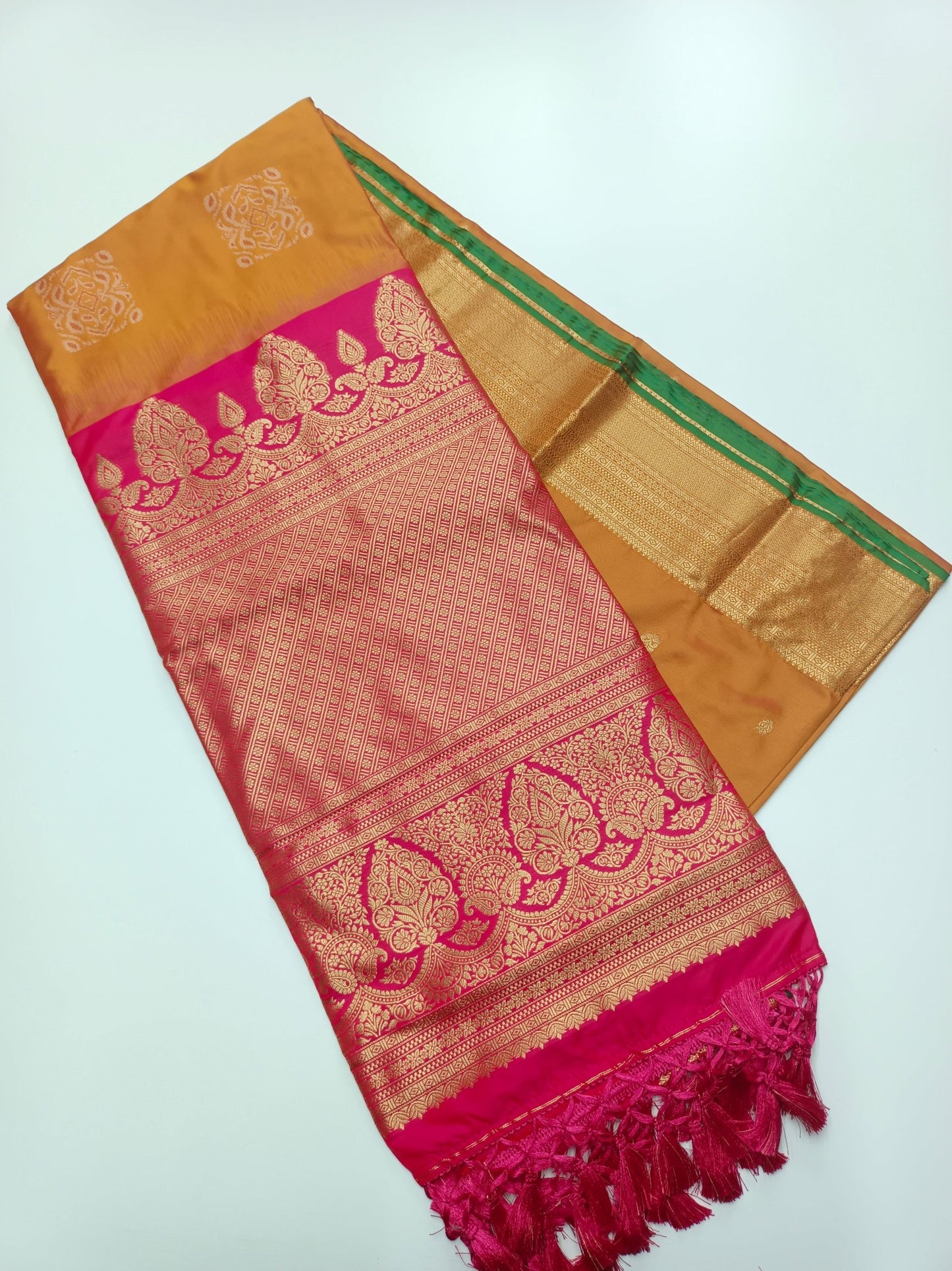 FANCY SOFT SILK SAREE (SPECIAL 20 % DISCOUNT) - B S CHANNABASAPPA & SONS