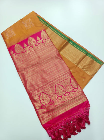 FANCY SOFT SILK SAREE (SPECIAL 20 % DISCOUNT) - B S CHANNABASAPPA & SONS