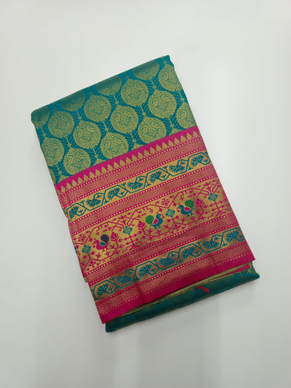 FANCY BROCADE SAREE (SPECIAL 20 % DISCOUNT) - B S CHANNABASAPPA & SONS