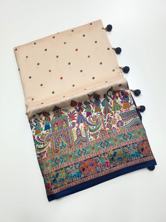 FANCY PATOLA DOLA SILK SAREE - B S CHANNABASAPPA & SONS