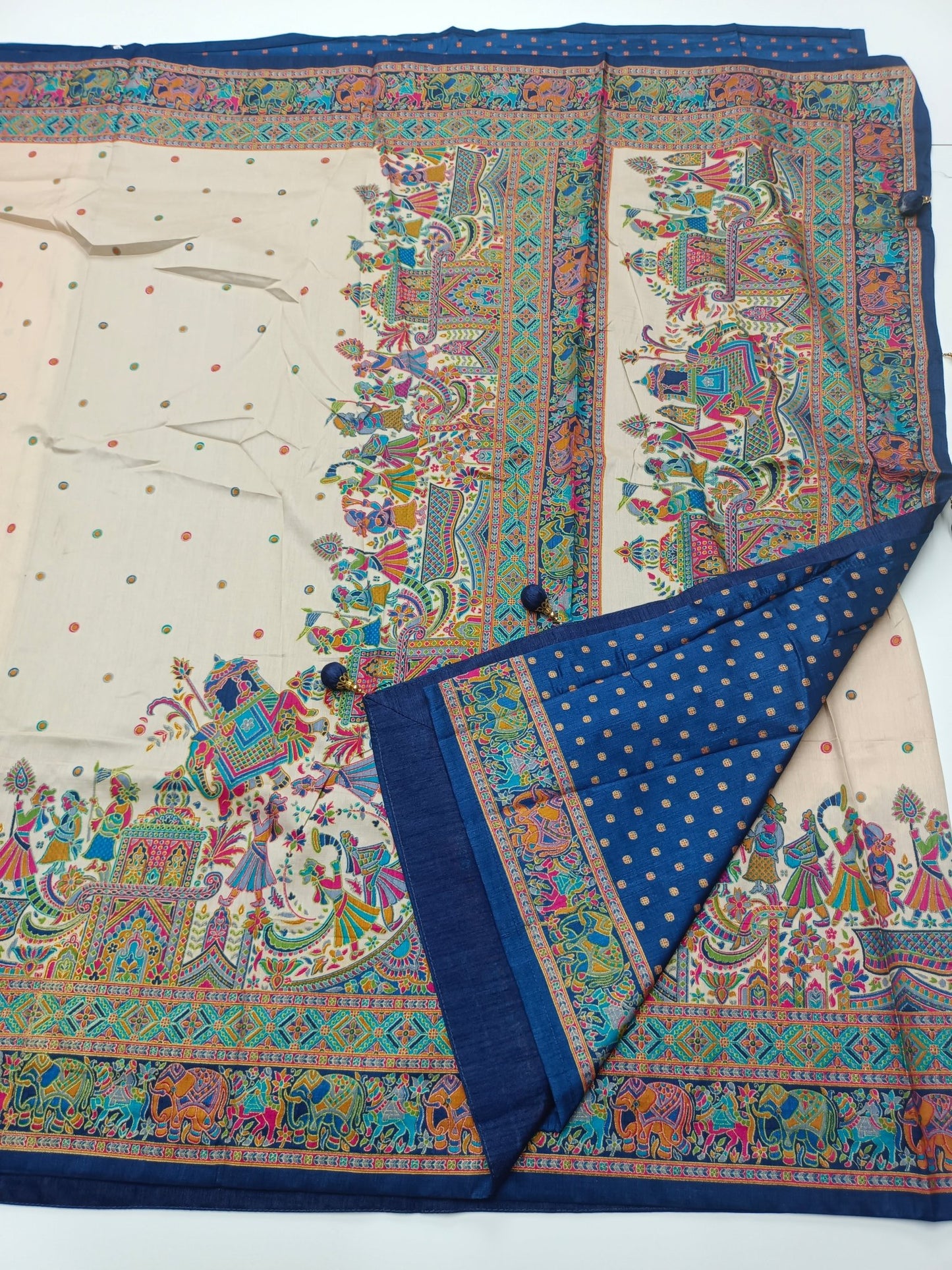 FANCY PATOLA DOLA SILK SAREE - B S CHANNABASAPPA & SONS
