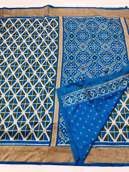 FANCY PATOLA DOLA SILK SAREE - B S CHANNABASAPPA & SONS