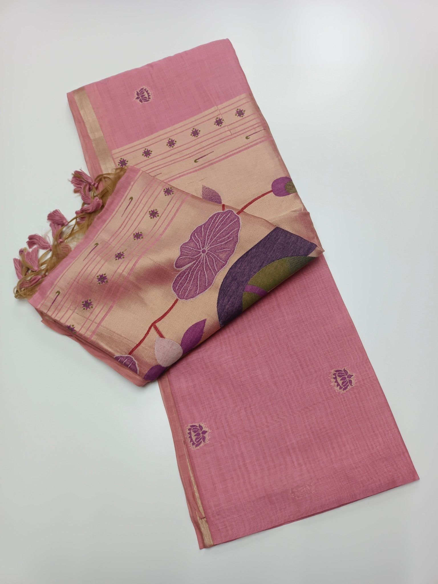 FANCY JAMDANI SAREE (SPECIAL 20 % DISCOUNT) - B S CHANNABASAPPA & SONS